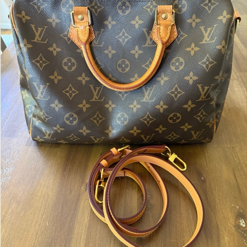 ❤️Gorgeous LOUIS VUITTON Speedy 30 BANDOULIERE ❤️